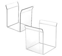 Ujjdwiurgh Lot de 2 supports de sac à fermeture éclair pour la préparation des aliments mains libres pour verser les restes L