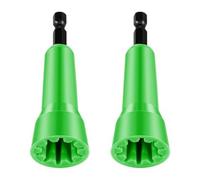 Ujjdwiurgh Lot de 2 tourne-fils torsadés pour perceuse à dénuder