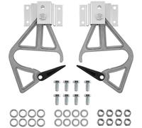 Ujjdwiurgh Lot de 2 verrous d'échelle d'extension en alliage d'aluminium compatibles avec les serrures de 28 à 11 échelons