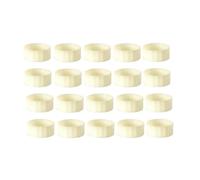 Ujjdwiurgh Lot de 20 bagues de préhension pour bougies coniques et tasses à bougies, cadeaux de mariage et décoration d'intérieur
