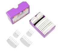 Ujjdwiurgh Lot de 20 bloqueurs de tricot en acier inoxydable avec peignes et épingles avec 2 tailles pour tricot et crochet