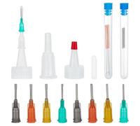 Ujjdwiurgh Lot de 20 Bouchons Applicateur de Précision Embout Applicateur de Précision Bouchons de Bouteille pour 2 Onces de Peinture Acrylique Bouteille Bouchon de Précision