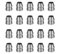 Ujjdwiurgh Lot de 20 cales de rechange en fer pour poignée de sécurité, cales coniques pour marteau à griffe, traîneau