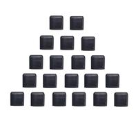 Ujjdwiurgh Lot de 20 coques de protection anti-rayures en caoutchouc pour friteuse à air comprimé