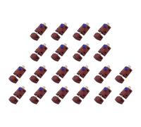 Ujjdwiurgh Lot de 20 loquets à ressort multifonctions pour portes et meubles Marron