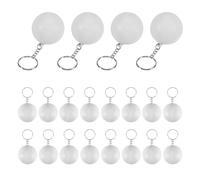 Ujjdwiurgh Lot de 20 Porte-CléS Ballon de -Ball pour Les Faveurs de FêTe, Balle Anti-Stress de -Ball, RéCompense de Scolaire, PièCe MaîTresse de Sport