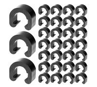 Ujjdwiurgh Lot de 200 pinces à clip en C pour dérailleur de frein, câble de dérailleur pour vélo de montagne et vélo de route