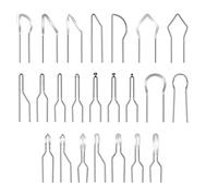 Ujjdwiurgh Lot de 23 embouts de pyrogravure pour pyrogravure, pointes de rechange pour la combustion du bois