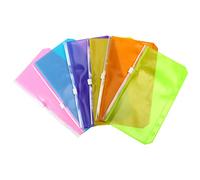 Ujjdwiurgh Lot de 24 enveloppes de classeur budgétaire pour budgétisation, pochette de classeur A6, classeur budgétaire avec enveloppes à fermeture éclair