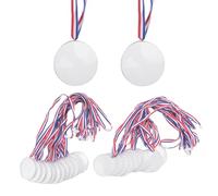Ujjdwiurgh Lot de 24 médailles colorées en plastique pour enfants, entreprises, sports, festivals