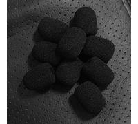 Ujjdwiurgh Lot de 24 Mini Mousse Pare-Brise Casque Microphone éPonge Mini Mousse Couverture Bouclier Protection pour Cravate et Micro