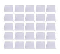 Ujjdwiurgh Lot de 25 attrape-cheveux jetables en maille pour salle de bain (carré standard de 15,2 cm)