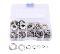 Ujjdwiurgh Lot de 295 joints d'étanchéité à ressort en acier inoxydable 304 à 2 vagues (M3 M5 M6 M8 M10)