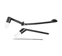 Ujjdwiurgh Lot de 3 brosses de nettoyage pour machine à expresso