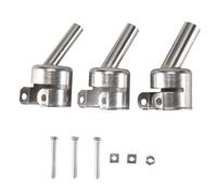 Ujjdwiurgh Lot de 3 buses à air chaud 45 degrés 7/8/10 mm Buses incurvées remplaçables pour station de soudure à air chaud 850