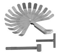 Ujjdwiurgh Lot de 3 clés de réglage de la valve du moteur + jauge d'épaisseur 0,005-0,020 pouces
