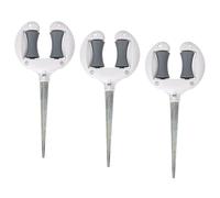 Ujjdwiurgh Lot de 3 clous de guidage de tuyau d'arrosage pour tuyau d'arrosage - Support de piquet - Tête pointue