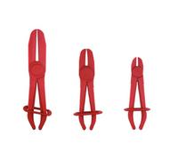 Ujjdwiurgh Lot de 3 colliers de serrage flexibles de voiture - Kit de serrage pour tuyau de frein - Pour réparation de tuyaux d'eau de voiture