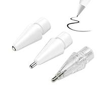 Ujjdwiurgh Lot de 3 embouts en plastique pour crayon à dessin, 3 styles sans usure, pointe fine, contrôle précis compatible avec la pointe