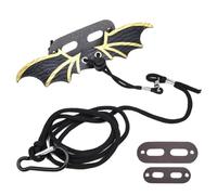 Ujjdwiurgh Lot de 3 harnais pour laisse de lézard barbu - Lot de 3 tailles pour lézard barbu facile à utiliser Doré