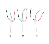 Ujjdwiurgh Lot de 3 Interrupteurs de Ventilateur de Plafond ZE-110 Remplacement de L'Interrupteur à ChaîNe de Traction au Plafond de L'Interrupteur de Ventilateur à 3 Voies