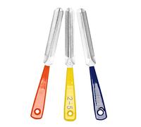 Ujjdwiurgh Lot de 3 limes à écrous pour ukulélé, outil de réparation pour mandoline, banjo, ukulélé