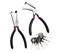 Ujjdwiurgh Lot de 3 outils de déconnexion de connecteurs électriques - Pince de démontage - Séparateur A