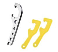 Ujjdwiurgh Lot de 3 ouvre-boîtes en plastique pour couvercle de seau de 19,7 litres