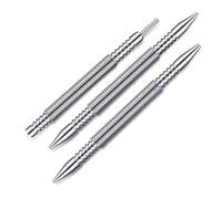Ujjdwiurgh Lot de 3 poinçons à double tête et goupille de charnière, poinçon à ressort sans marteau pour enlever les goupilles de charnière de porte 5000 PSI