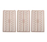 Ujjdwiurgh Lot de 3 protections étanches en plastique pour tronc d'arbre avec maille pour différentes tailles d'arbres