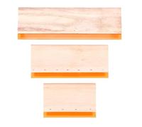 Ujjdwiurgh Lot de 3 raclettes pour sérigraphie 16 cm, 24 cm, 33 cm