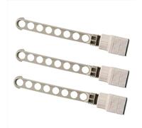 Ujjdwiurgh Lot de 3 séchoirs à 8 trous pour fenêtre de balcon - Petite tige de séchage portable