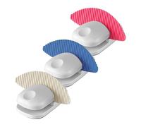 Ujjdwiurgh Lot de 3 Supports de Papier pour Dactylographie, Tapis Antidérapant, Porte-Documents de Bureau avec Patins Antidérapants, Support de Copie Portable