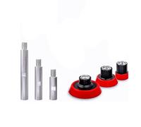 Ujjdwiurgh Lot de 3 tiges de raccordement M14 pour meuleuse d'angle avec 3 tampons de polissage