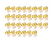 Ujjdwiurgh Lot de 30 bouchons de bouteille de champagne en caoutchouc pour cuisine, bar, bouchon de bière, bouchon d'étanchéité en forme de T
