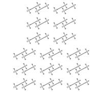 Ujjdwiurgh Lot de 30 supports en alliage de zinc pour baguettes, cuillères, fourchettes, couteaux, décoration de table