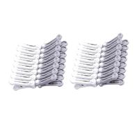 Ujjdwiurgh Lot de 32 pinces à linge anti-traces, pinces à linge, pinces à linge, pinces à linge en plastique, pinces à vêtements coupe-vent