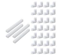 Ujjdwiurgh Lot de 32 protections d'angle en mousse pour cadre photo et miroir - Bord en mousse