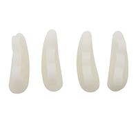 Ujjdwiurgh Lot de 4 attelles en gel souple pour redresser les orteils et prévenir les chevauchements - Traitement des pieds - Odeur
