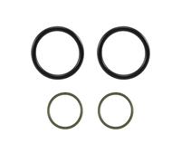 Ujjdwiurgh Lot de 4 bagues d'étanchéité pour électrovanne automobile 11367560462 11367506178 11367546379