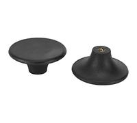 Ujjdwiurgh Lot de 4 boutons de rechange en bakélite pour cocotte Aldi, Lodge