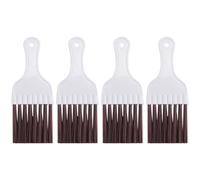 Ujjdwiurgh Lot de 4 brosses de nettoyage en plastique pour climatiseur, condensateur, réfrigérateur, bobine, fouet