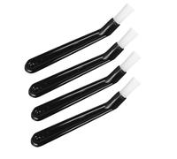 Ujjdwiurgh Lot de 4 brosses de nettoyage pour cafetière, outils de nettoyage pour moulin à café