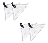 Ujjdwiurgh Lot de 4 buses de hotte coupe-vent haute pression avec buse de pulvérisation, outils de jardinage faciles à installer et à utiliser