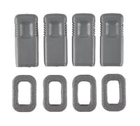 Ujjdwiurgh Lot de 4 capuchons de goupille de verrouillage de porte + support pour Montero V31 V32 V33 V43 MK2 MB774548 MB775216