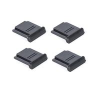 Ujjdwiurgh Lot de 4 capuchons de protection universels pour griffe d'appareil photo reflex numérique DSLR