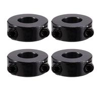 Ujjdwiurgh Lot de 4 colliers d'arbre à double fente - Diamètre intérieur : 20 x 40 x 15 mm