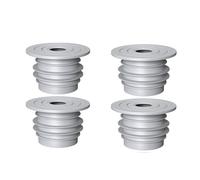 Ujjdwiurgh Lot de 4 couvercles déodorants pour canalisations de sol, 18-35 mm en silicone anti-odeur pour machine à laver, joint d'étanchéité
