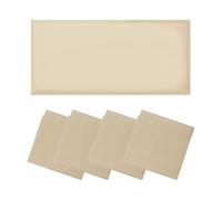 Ujjdwiurgh Lot de 4 couvertures de lumière fluorescentes pour plafonniers pour salle de classe, bureau, hôpitaux, maison kaki