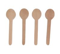 Ujjdwiurgh Lot de 4 cuillères à sculpter en bois de hêtre brut pour Whittler